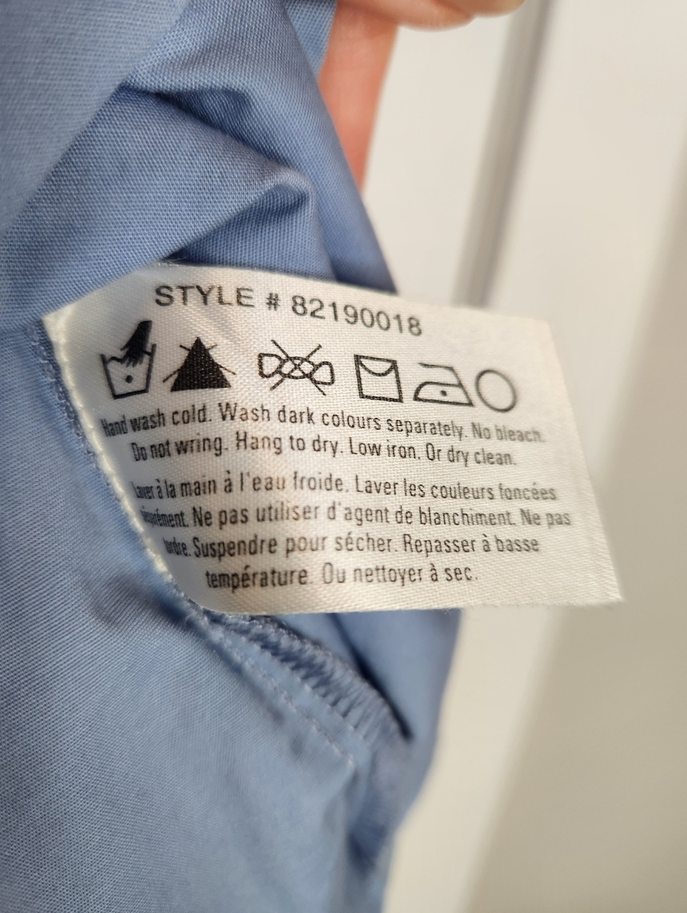 XS Club Monaco Light Blue Women's Button-Down Utility Shirt Classic Long Sleeve - Picture 5 of 5